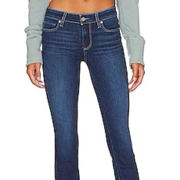 TRUE RELIGION Serena DARK WASH LOW WAIST SKINNY JEANS STYLE WCJN6CR8 - Picture 2 of 10